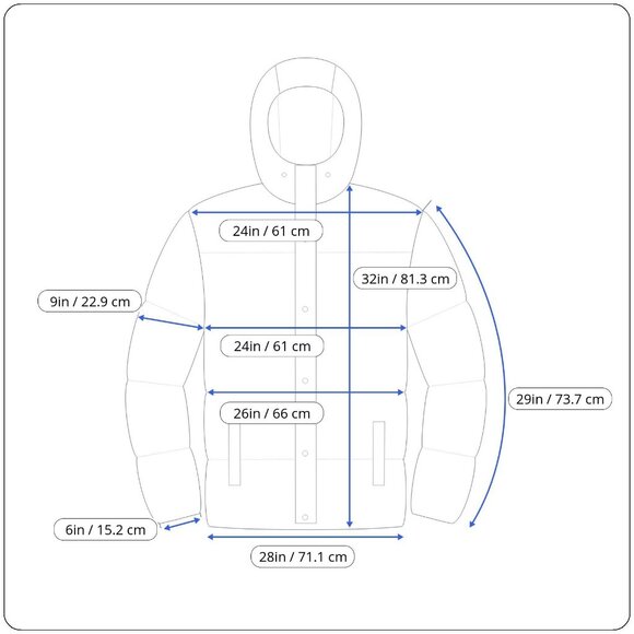 Spire Mens Black Polyester Hooded Jacket With Leather Water-Resistan 4XL - Picture 6 of 6